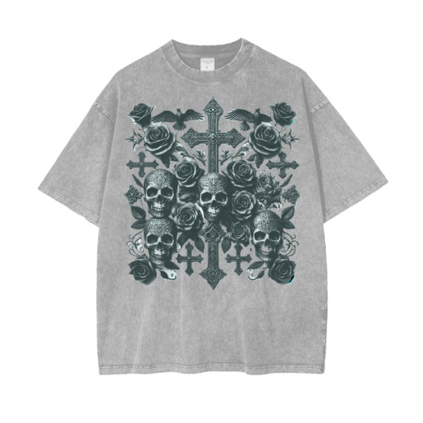 Gothic Print T-Shirt