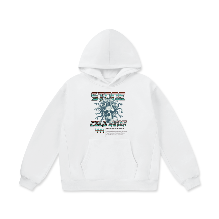 Oversize Heavyweight Fleece Hoodie - 460 GSM
