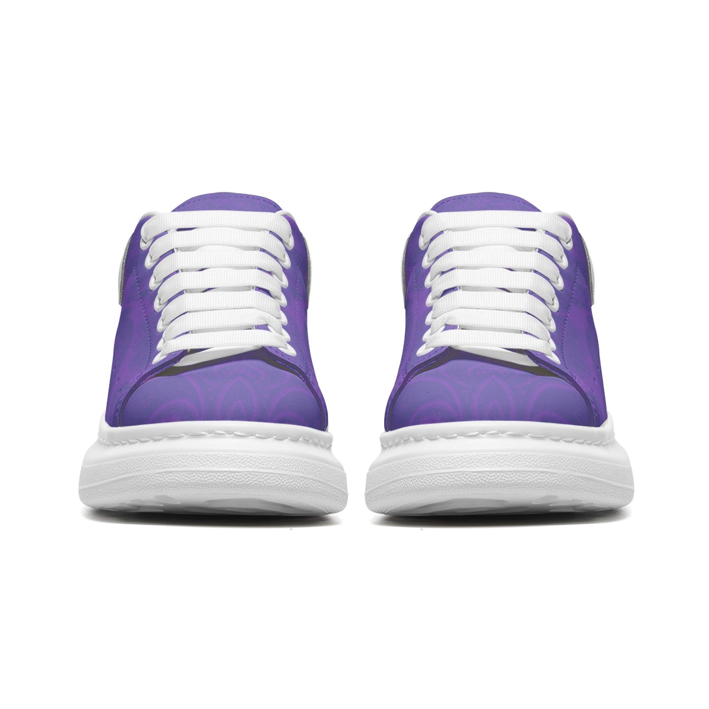 Purple Paisley Sneakers