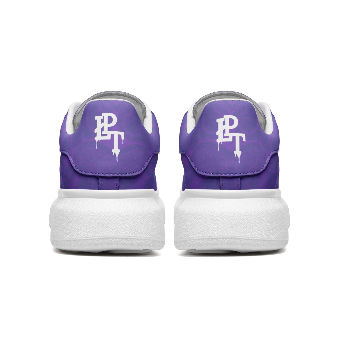 Purple Paisley Sneakers