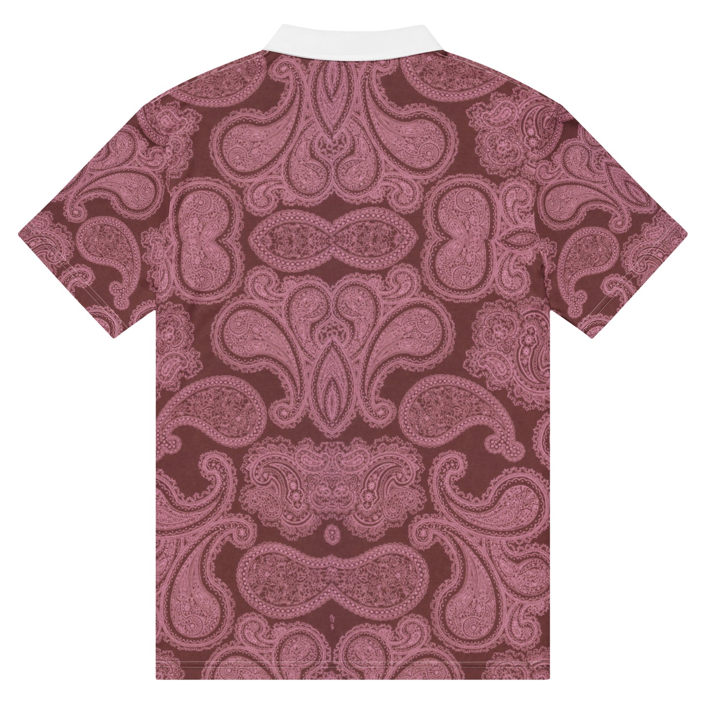 Red Paisley Polo