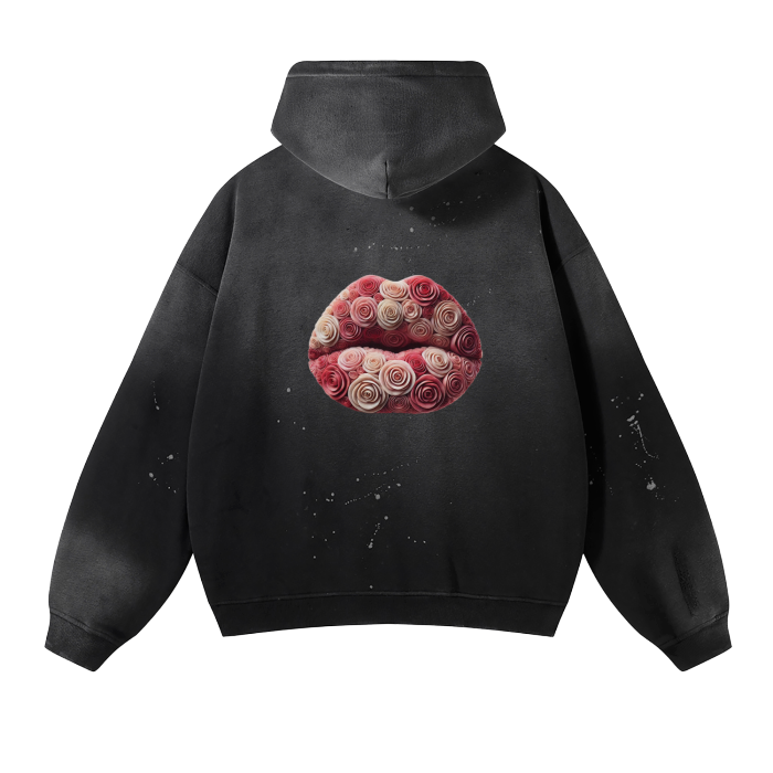 Rose Lips Hoodie