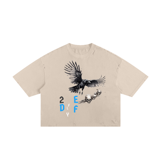 Fly 2 Def Frayed Tshirt