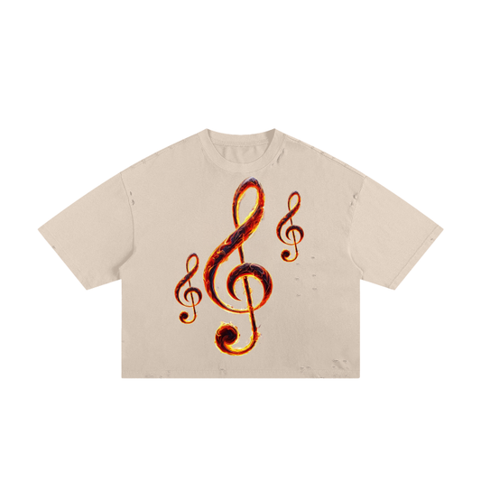 Musician Boxy Tshirt