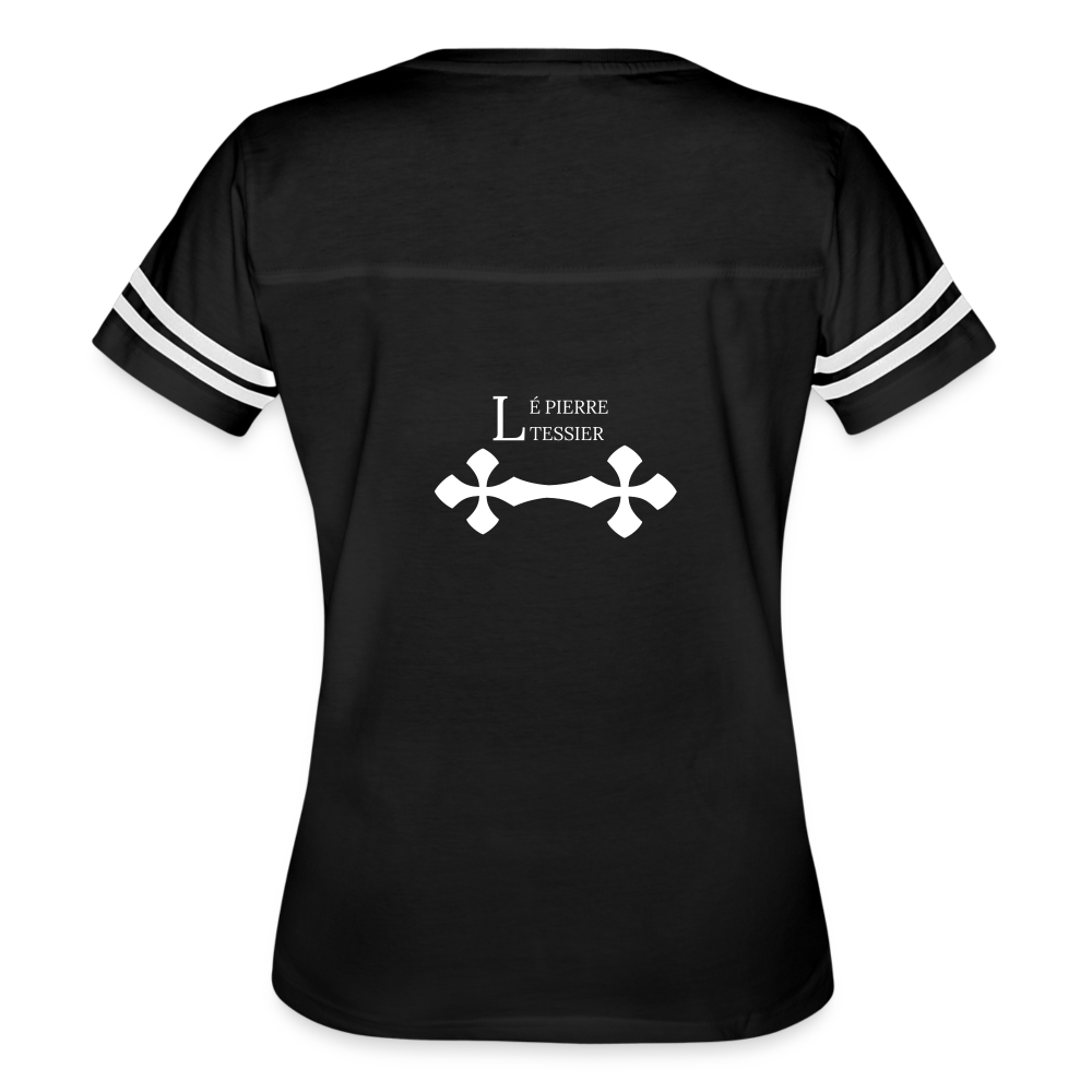 Women’s Vintage Sport T-Shirt - black/white